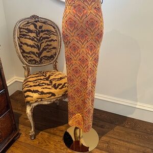 NWT Paco Rabanne Jacquard knit maxi skirt size XS *MINT CONDITION/NEVER WORN